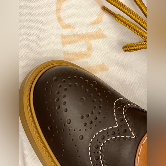 CHLOE Oxford Leather Boots - Picture 6 of 13